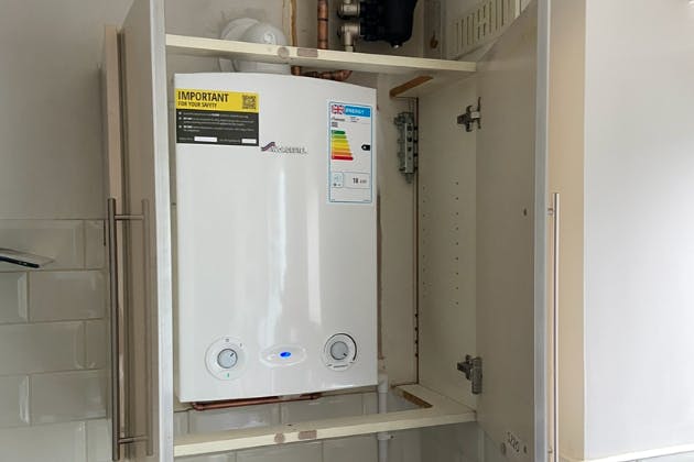 boiler install 1